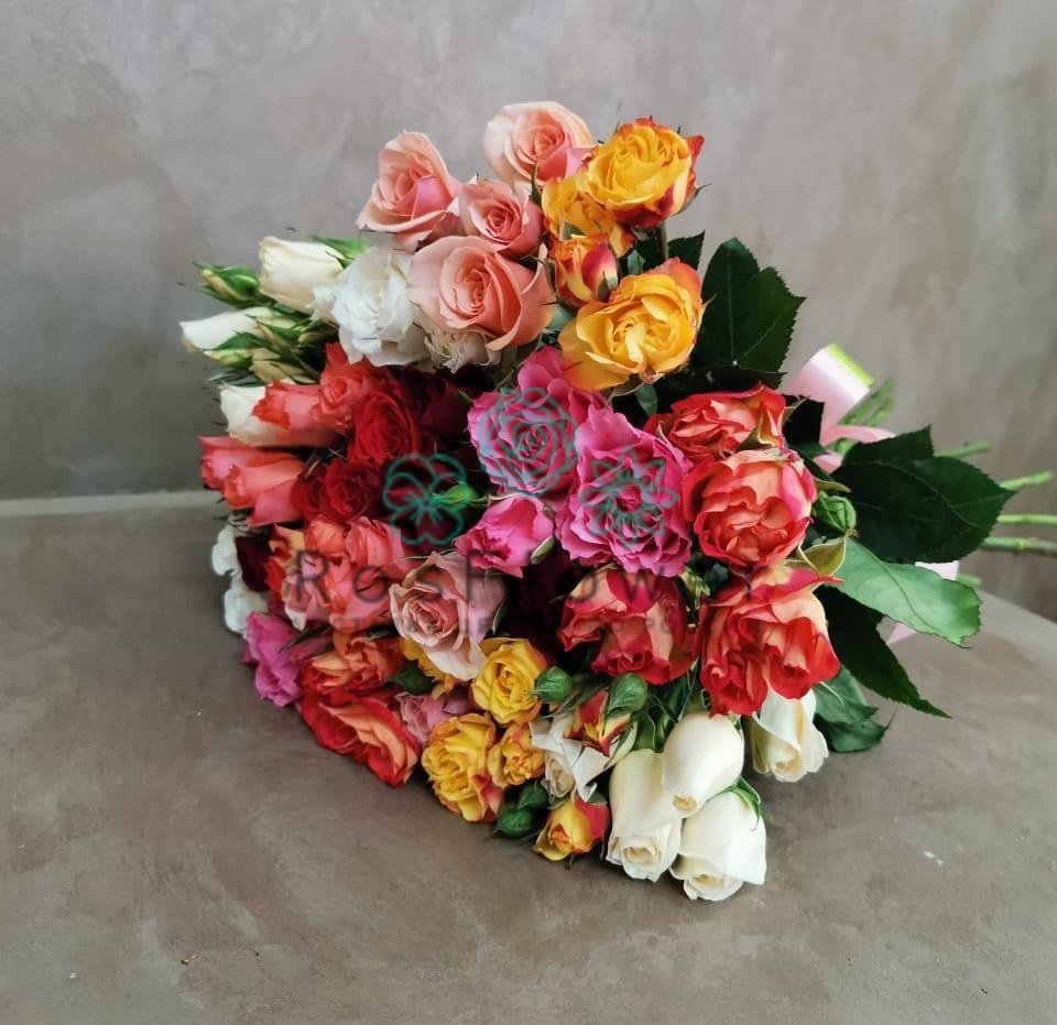 Букет цветов из: Розы в Ишне