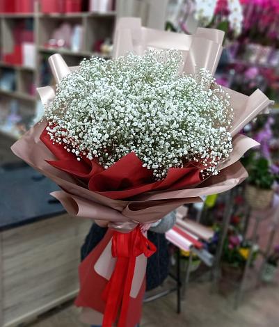 Букет цветов из: Гипсофила в Ишне