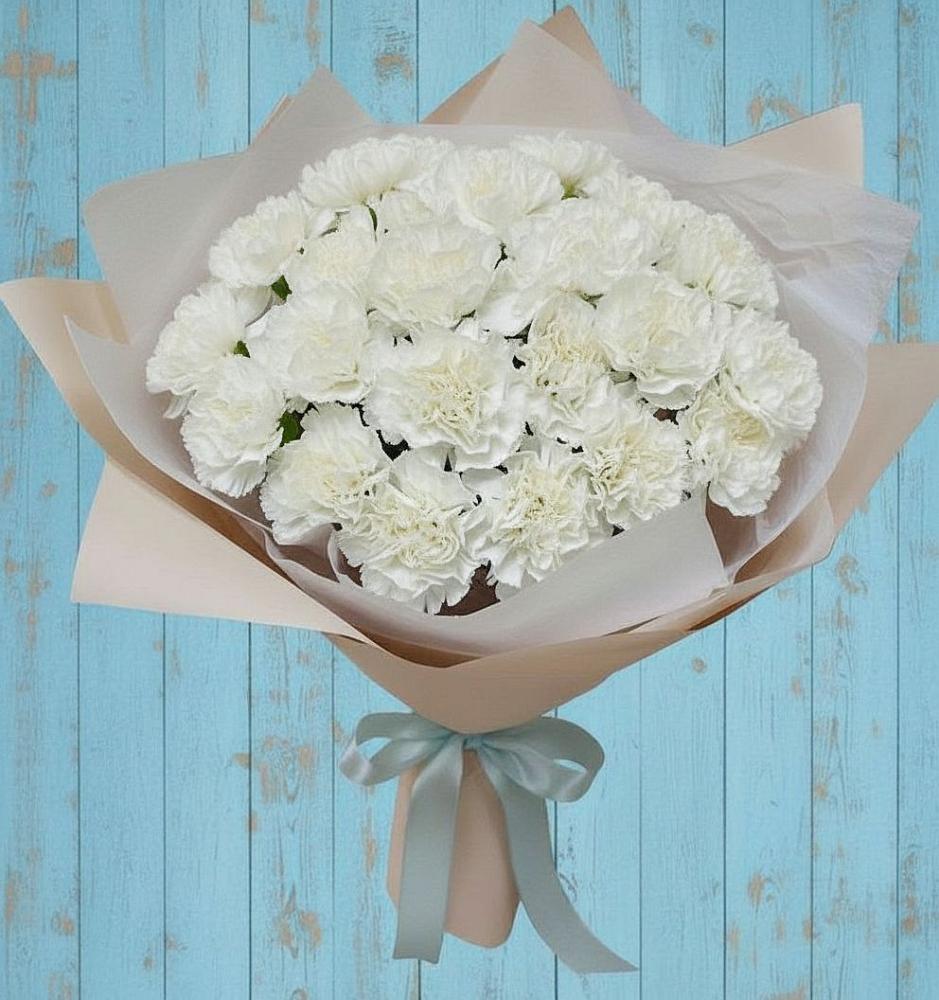 Букет цветов из: Гвоздики в Ишне