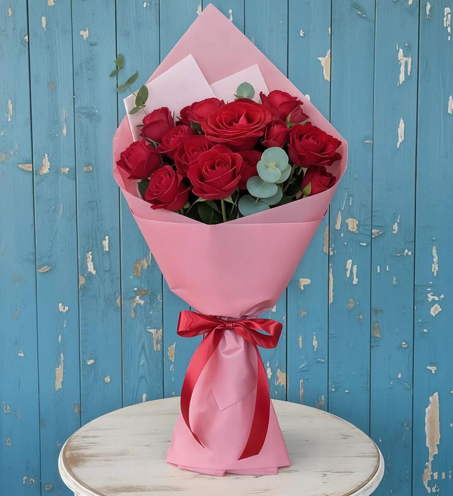 Букет цветов из: Розы в Ишне