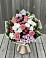 Букет цветов из: Альстромерии, Гвоздики, Розы и Хризантемы в Ишне