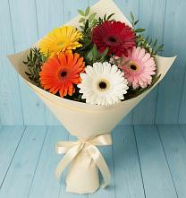 Букет цветов из:  Герберы в Ишне
