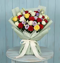 Букет цветов из:  Розы в Ишне