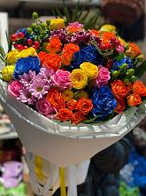 Букет цветов из:  Розы и Хризантемы #REPLACE_PRED# Ишне
