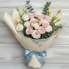 Букет цветов из:  Лизиантусы #REPLACE_PRED# Ишне