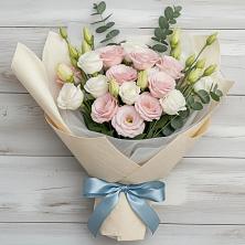 Букет цветов из:  Лизиантусы в Ишне