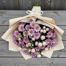 Букет цветов из:  Розы и Хризантемы в Ишне