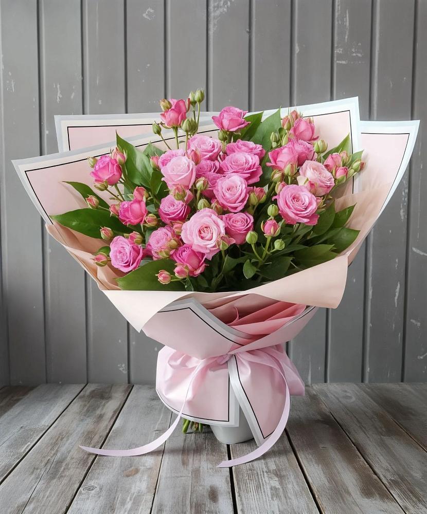 Букет Розовый кустик в Ишне