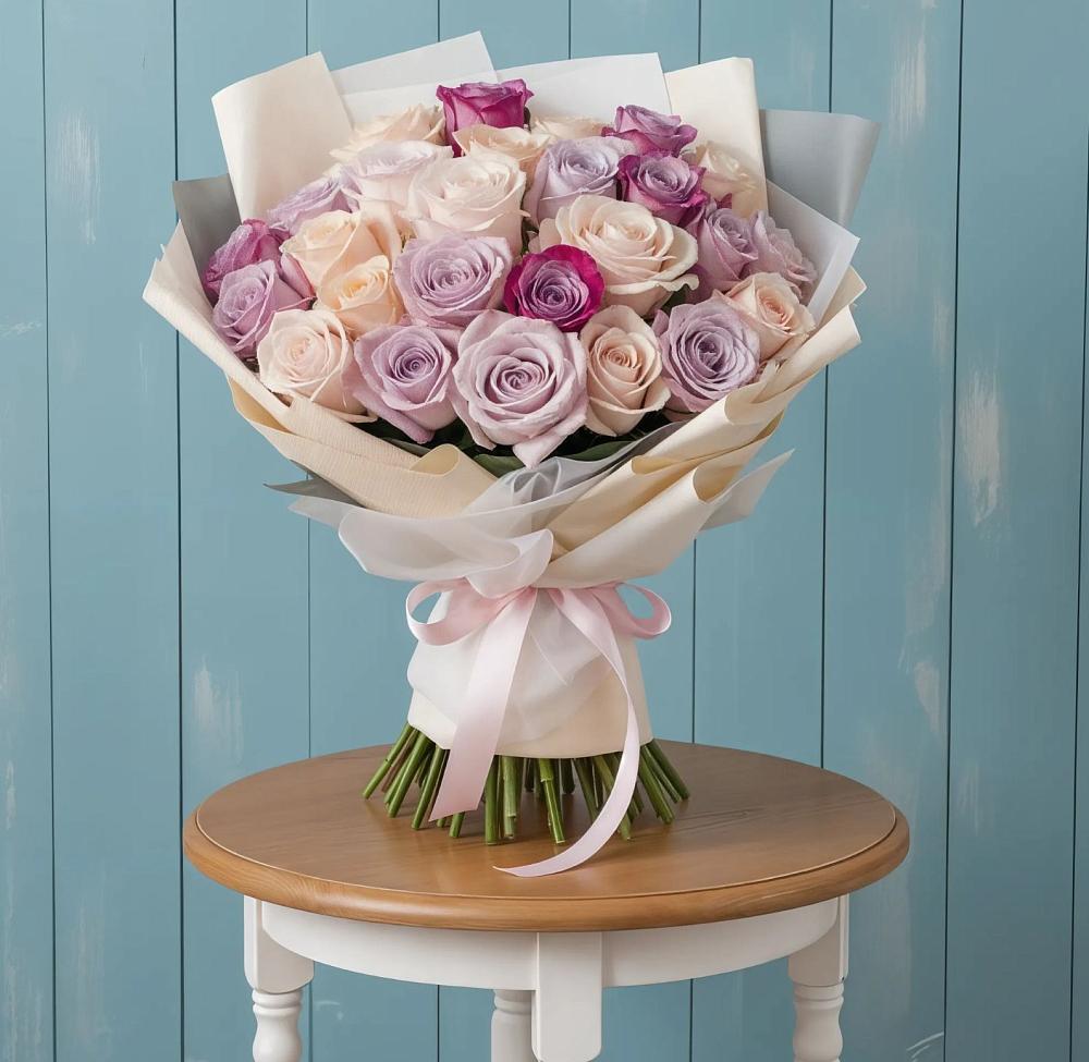 Букет цветов из: Розы в Ишне