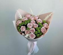 Букет цветов из:  Розы и Хризантемы в Ишне