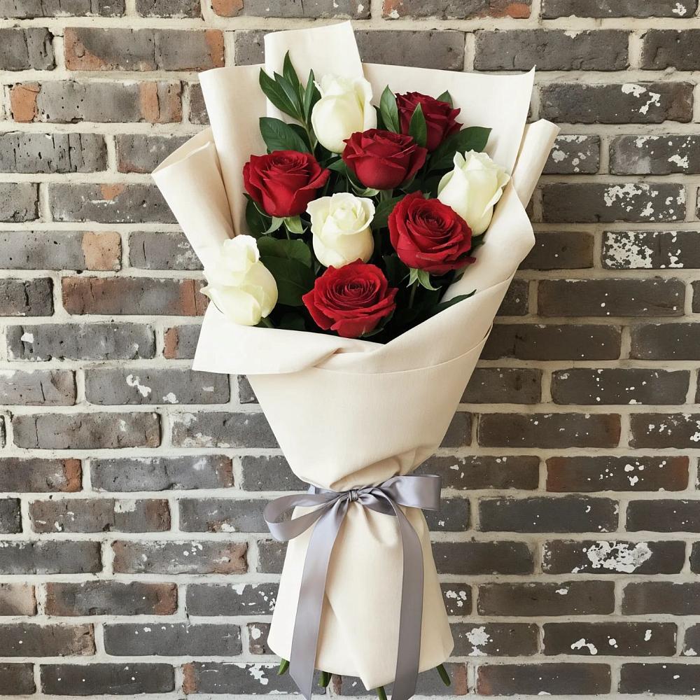 Букет цветов из: Розы в Ишне