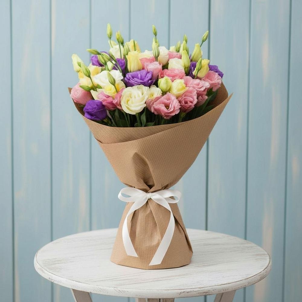 Букет цветов из: Лизиантусы в Ишне