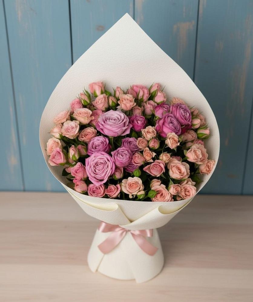 Букет цветов из: Розы в Ишне
