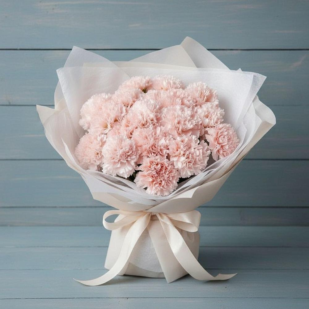 Букет цветов из: Гвоздики в Ишне