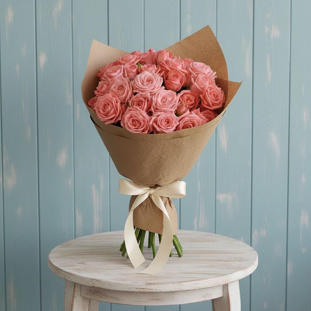 Букет цветов из: Розы в Ишне