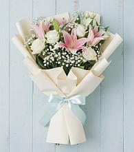 Букет цветов из:  Лилии #REPLACE_PRED# Ишне