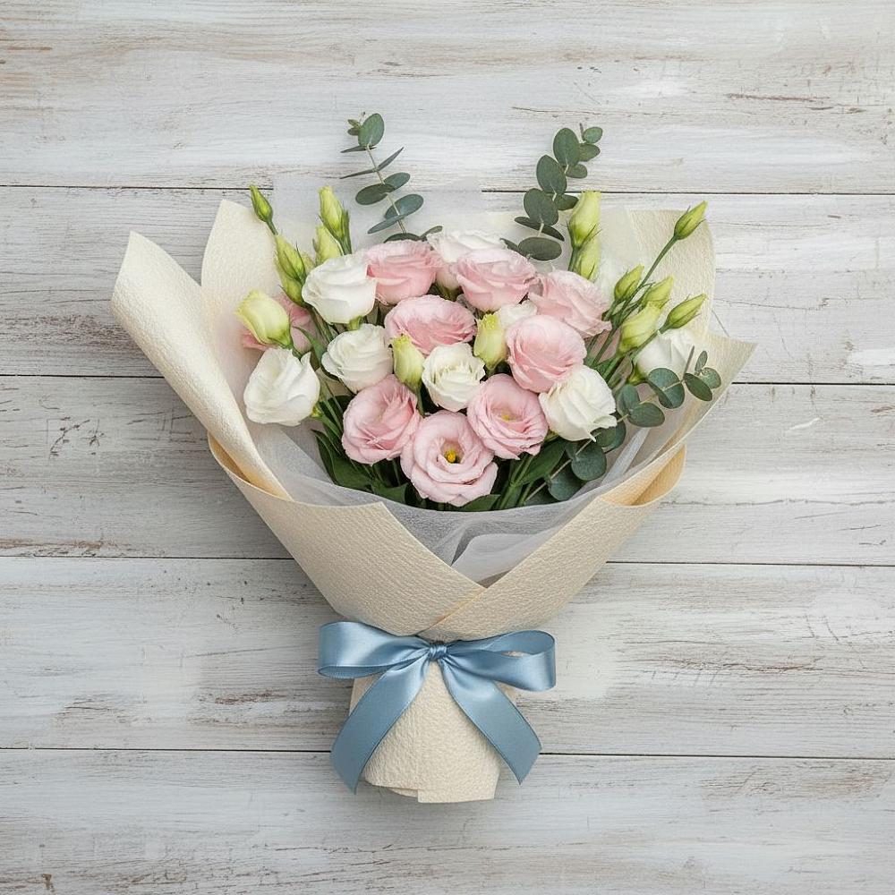 Букет цветов из: Лизиантусы в Ишне